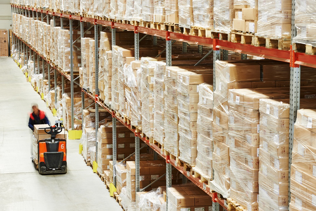 Man on Forklift in Warehouse with Business Insurance in Albany, GA, Valdosta, Sylvester, Moultrie, Tifton