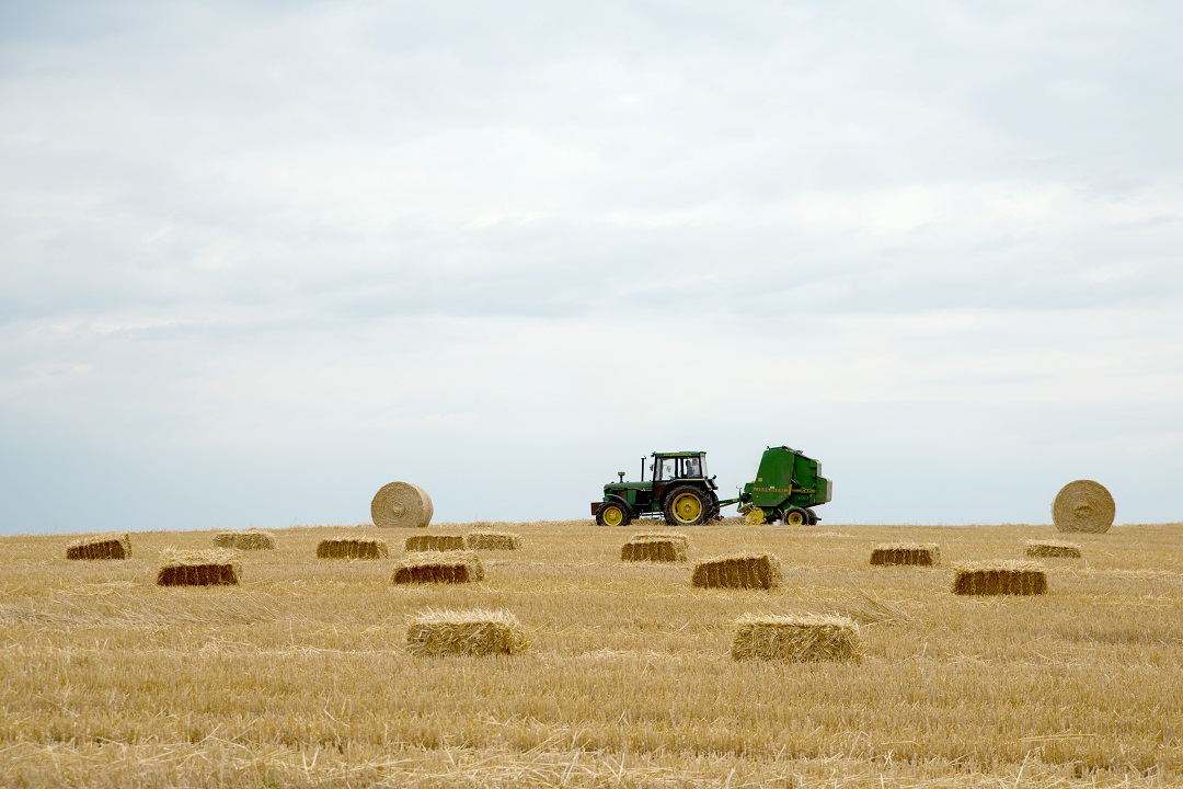 Farm with Hay Barrels and Tracker with Farm Insurance in Albany, GA, Valdosta, Moultrie, GA, Tifton, Sylvester